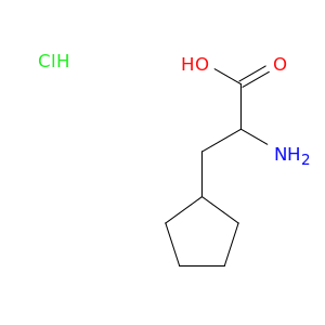 2-amino-3-cyclopentylpropanoic acid hydrochloride