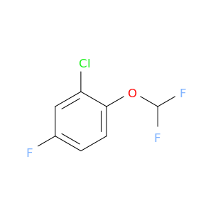 Benzene, 2-chloro-1-(difluoromethoxy)-4-fluoro-