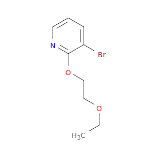 3-bromo-2-(2-ethoxyethoxy)pyridine