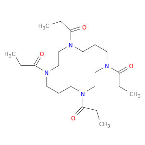 1,4,8,11-Tetraazacyclotetradecane, 1,4,8,11-tetrakis(1-oxopropyl)-
