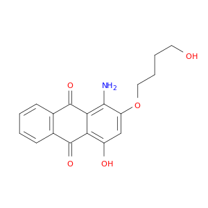 9,10-Anthracenedione, 1-amino-4-hydroxy-2-(4-hydroxybutoxy)-