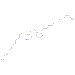 1H-Imidazole, 1,1'-(1,2-ethanediyl)bis[4,5-dihydro-2-undecyl-