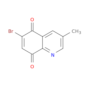 5,8-Quinolinedione, 6-bromo-3-methyl-