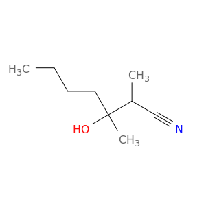 Heptanenitrile, 3-hydroxy-2,3-dimethyl-