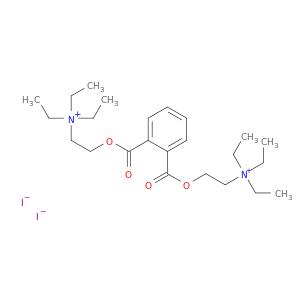 triethyl-[2-[2-(2-triethylammonioethoxycarbonyl)benzoyl]oxyethyl]azanium diiodide