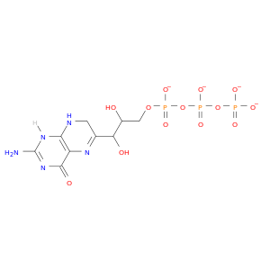 Triphosphoric acid,P-[3-(2-amino-1,4,7,8-tetrahydro-4-oxo-6-pteridinyl)-2,3-dihydroxypropyl] ester(9CI)