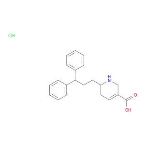 3-Pyridinecarboxylicacid, 6-(3,3-diphenylpropyl)-1,2,5,6-tetrahydro-, hydrochloride (1:1)