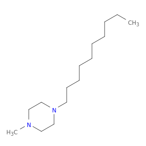 Piperazine, 1-decyl-4-methyl-