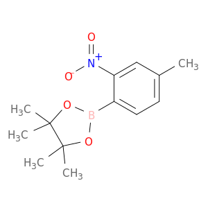 4,4,5,5-四甲基-2-(4-甲基-2-硝基苯基)-1,3,2-二氧硼杂环戊烷