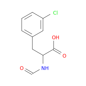 3-(3-chlorophenyl)-2-formamidopropanoic acid