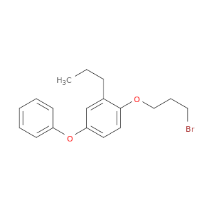 Benzene, 1-(3-bromopropoxy)-4-phenoxy-2-propyl-
