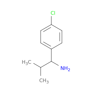 1-(4-氯苯基)-2-甲基丙-1-胺