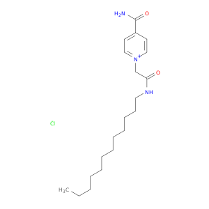 4-CARBAMOYL-1-(DODECYLCARBAMOYLMETHYL)PYRIDINIUM CHLORIDE