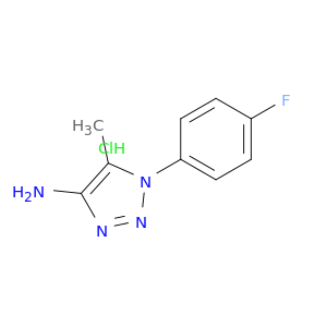 1-(4-Fluorophenyl)-5-methyl-1H-1,2,3-triazol-4-amine hydrochloride