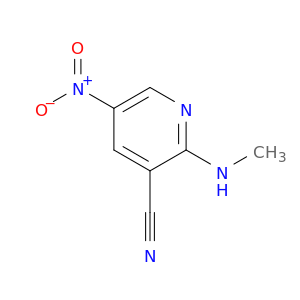 2-(methylamino)-5-nitropyridine-3-carbonitrile