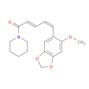 Piperidine, 1-((2E,4Z)-5-(6-methoxy-1,3-benzodioxol-5-yl)-1-oxo-2,4-pentadienyl)-