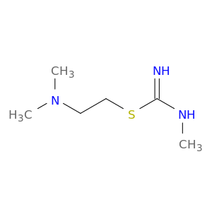 Carbamimidothioic acid, methyl-, 2-(dimethylamino)ethyl ester