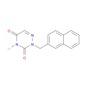 1,2,4-Triazine-3,5(2H,4H)-dione, 2-(2-naphthalenylmethyl)-