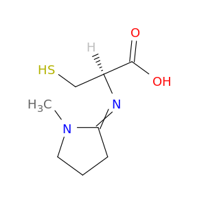 L-Cysteine,N-(1-methyl-2-pyrrolidinylidene)-