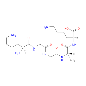 L-Lysine, L-lysylglycylglycyl-L-alanyl-