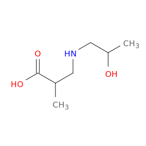 Propanoic acid, 3-[(2-hydroxypropyl)amino]-2-methyl-