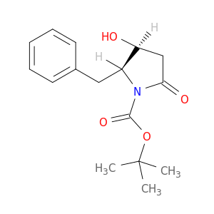 tert-Butyl (2S,3S)-2-Benzyl-3-hydroxy-5-oxopyrrolidine-1-carboxylate