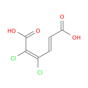 2,4-Hexadienedioic acid, 2,3-dichloro-, (Z,Z)-