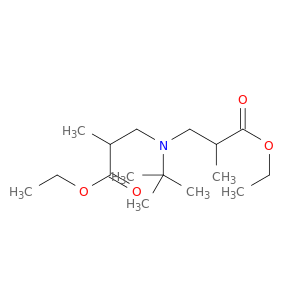 ETHYL 3-(2-ETHOXYCARBONYLPROPYL-TERT-BUTYL-AMINO)-2-METHYL-PROPANOATE