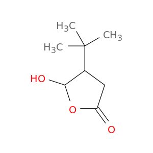 2(3H)-Furanone, 4-(1,1-dimethylethyl)dihydro-5-hydroxy-
