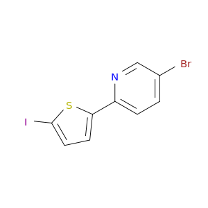 Pyridine, 5-bromo-2-(5-iodo-2-thienyl)-
