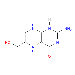 4(1H)-Pteridinone, 2-amino-5,6,7,8-tetrahydro-6-(hydroxymethyl)-