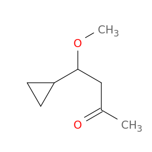 2-Butanone, 4-cyclopropyl-4-methoxy-
