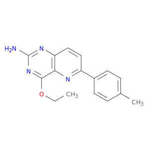 Pyrido[3,2-d]pyrimidin-2-amine, 4-ethoxy-6-(4-methylphenyl)-