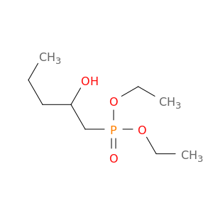 Phosphonic acid, (2-hydroxypentyl)-, diethyl ester