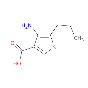 3-Thiophenecarboxylic acid, 4-amino-5-propyl-