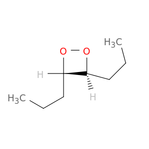 1,2-Dioxetane, 3,4-dipropyl-, trans-