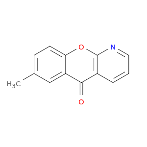 5H-[1]Benzopyrano[2,3-b]pyridin-5-one, 7-methyl-