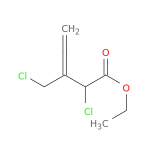 3,4-Pentadienoic acid, 2-chloro-3-(chloromethyl)-, ethyl ester
