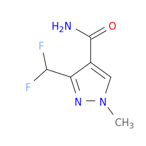 1H-Pyrazole-4-carboxamide, 3-(difluoromethyl)-1-methyl-