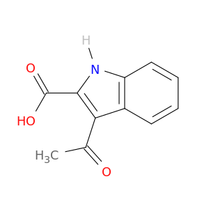 1H-Indole-2-carboxylic acid, 3-acetyl-