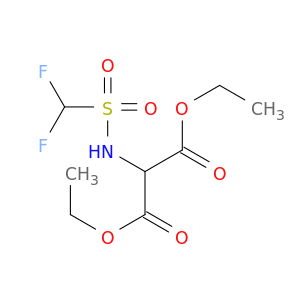 1,3-Diethyl 2-Difluoromethanesulfonamidopropanedioate