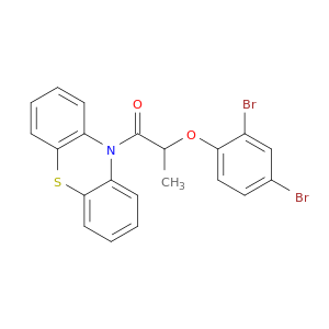 10H-Phenothiazine, 10-[2-(2,4-dibromophenoxy)-1-oxopropyl]-