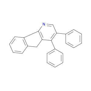 5H-Indeno[1,2-b]pyridine, 3,4-diphenyl-