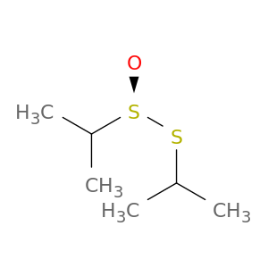 2-Propanesulfinothioic acid, S-(1-methylethyl) ester, (S)-