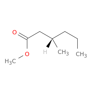 甲基(3S)-3-甲基己酸酯