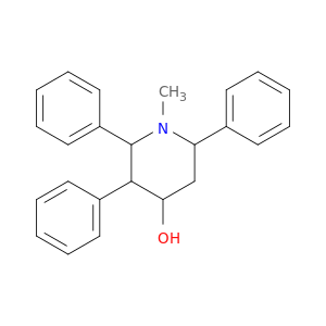 4-Piperidinol,1-methyl-2,3,6-triphenyl-