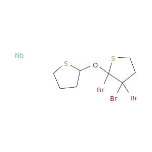 Niobium, tribromooxobis(tetrahydrothiophene)-