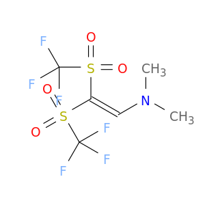 Ethenamine, N,N-dimethyl-2,2-bis[(trifluoromethyl)sulfonyl]-