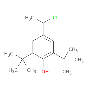 Phenol, 4-(1-chloroethyl)-2,6-bis(1,1-dimethylethyl)-