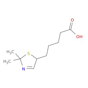 5-Thiazolepentanoic acid, 2,5-dihydro-2,2-dimethyl-